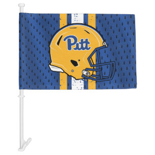 Pitt Jersey Car Flag