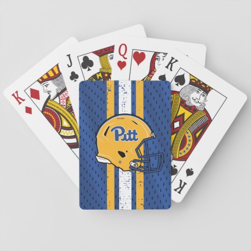 Pitt Jersey Playing Cards