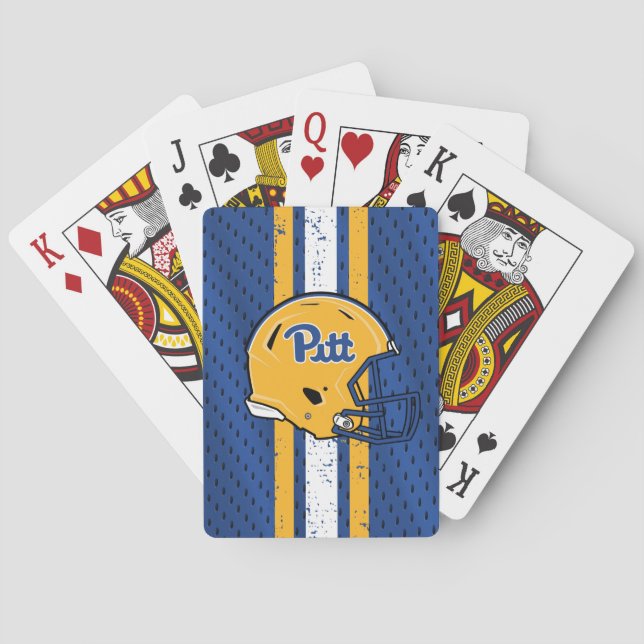 Pitt Jersey Poker Cards (Back)