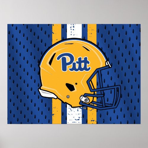 Pitt Jersey Poster