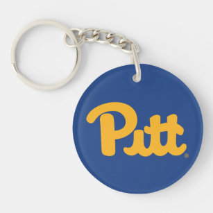 Pittsburgh Steelers State Shape Keychain