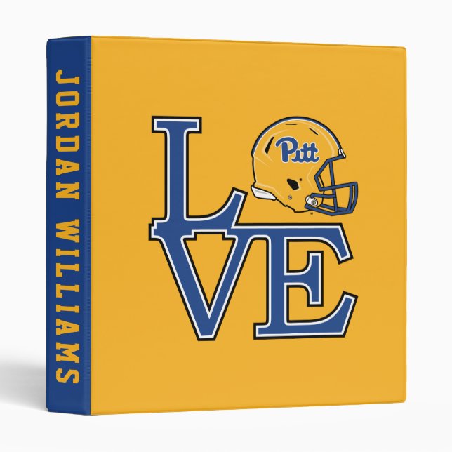 Pitt Love 3 Ring Binder (Front/Spine)