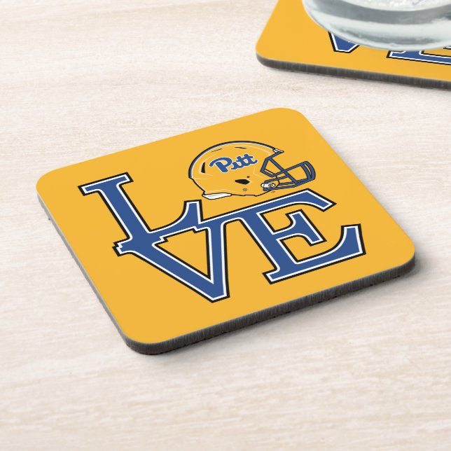 Pitt Love Beverage Coaster (Left Side)