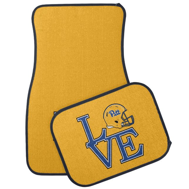 Pitt Love Car Floor Mat (Set)
