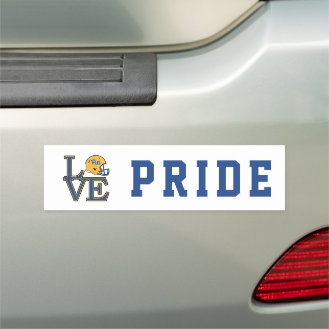 Pitt Love Car Magnet (In Situ)