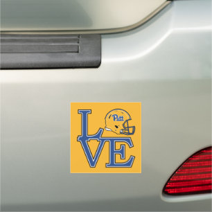 Pitt Love Car Magnet