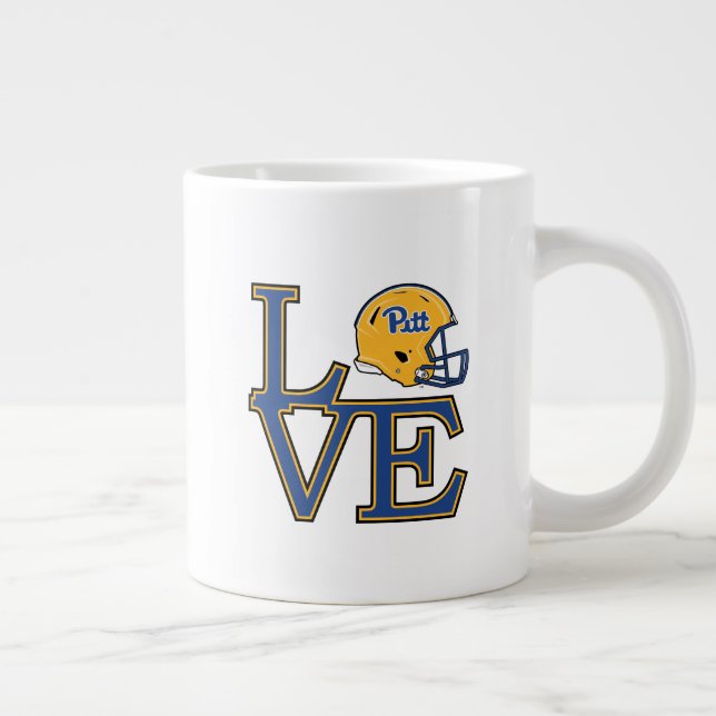 Pitt Love Giant Coffee Mug (Right)