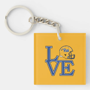 Pitt Love Keychain