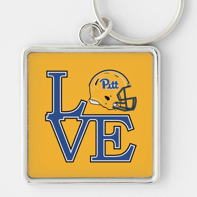 Pitt Love Keychain (Front)