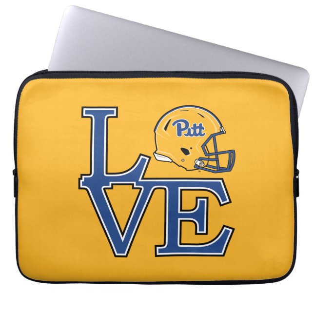 Pitt Love Laptop Sleeve (Front)