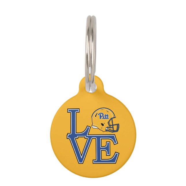 Pitt Love Pet ID Tag (Front)