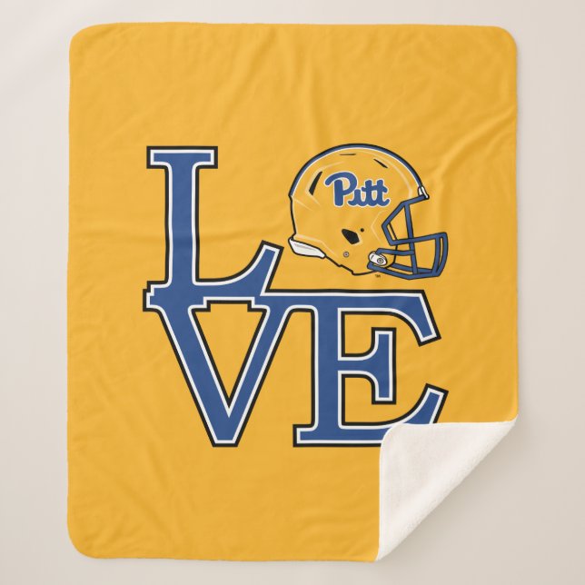 Pitt Love Sherpa Blanket (Front)