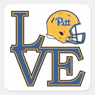 Pitt Love Square Sticker