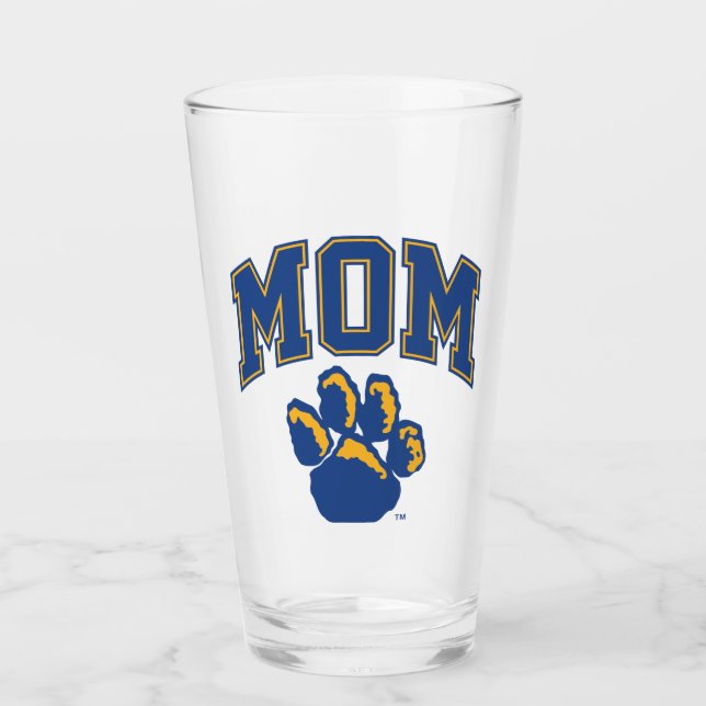 Pitt Mom Glass (Front)