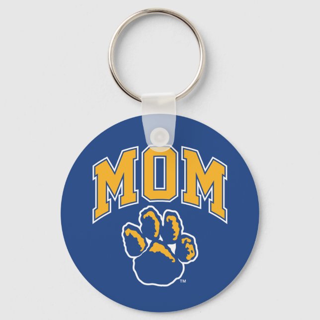 Pitt Mom Keychain (Front)