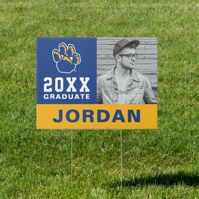 Pitt Panthers Graduate - Photo Sign (Insitu)