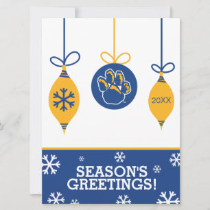 Pitt Panthers Holiday Card