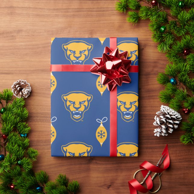 Pitt Panthers Holiday Wrapping Paper (Holiday Gift)