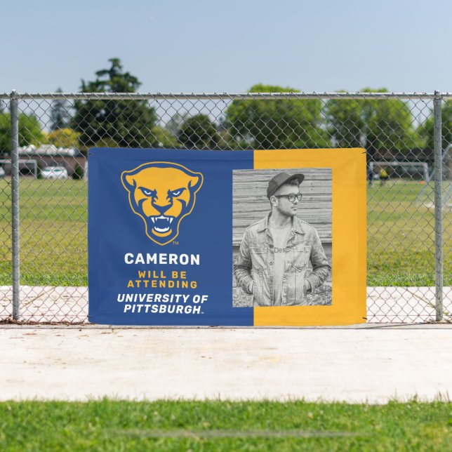 Pitt Panthers Logo Banner (Insitu)