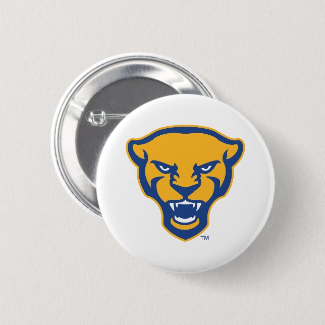 Pitt Panthers Logo Button (Front & Back)