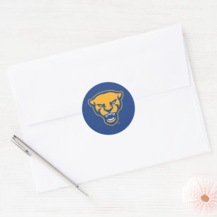Pitt Panthers Logo Classic Round Sticker