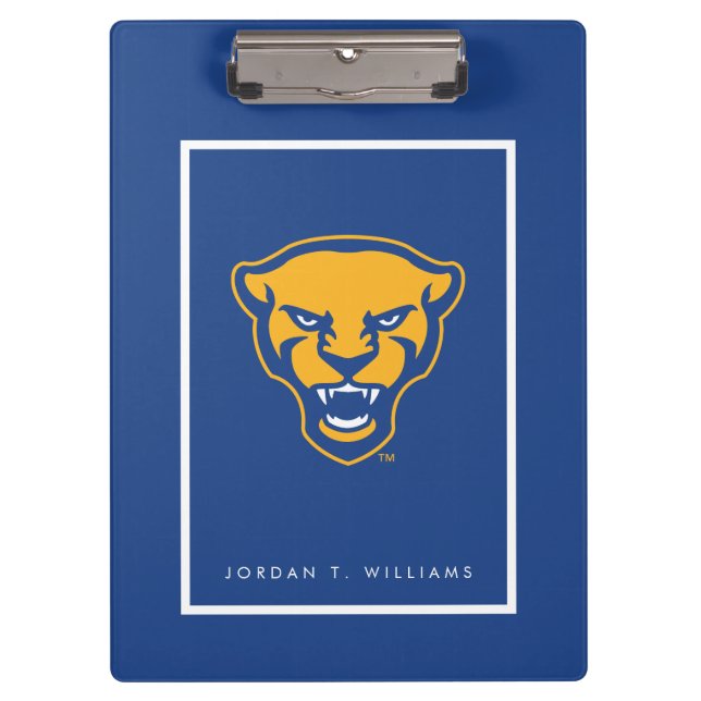 Pitt Panthers Logo Clipboard (Front)