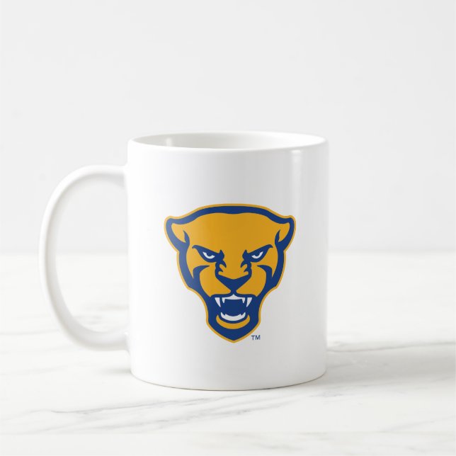 Pitt Panthers Logo Coffee Mug (Left)