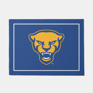 Pitt Panthers Logo Doormat