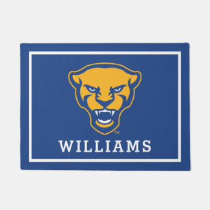Pitt Panthers Logo Doormat