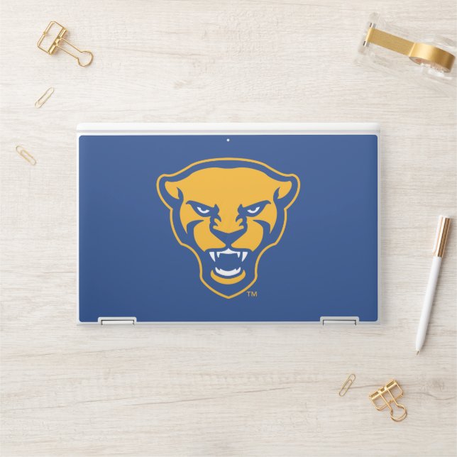 Pitt Panthers Logo HP Laptop Skin (Desk)