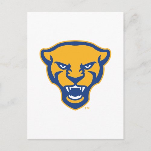 Pitt Panthers Logo Invitation Postcard