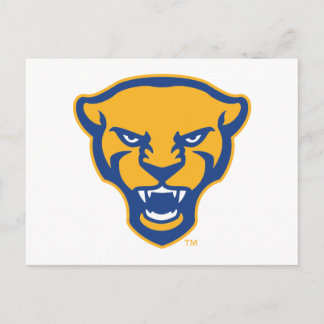 Pitt Panthers Logo Invitation Postcard