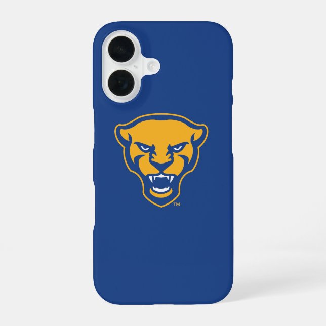Pitt Panthers Logo Iphone Case (Back)