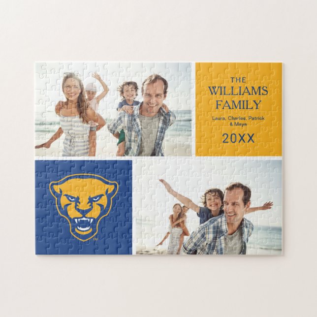 Pitt Panthers Logo Jigsaw Puzzle (Horizontal)