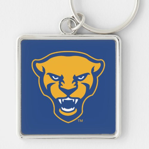 Pitt Panthers Logo Keychain