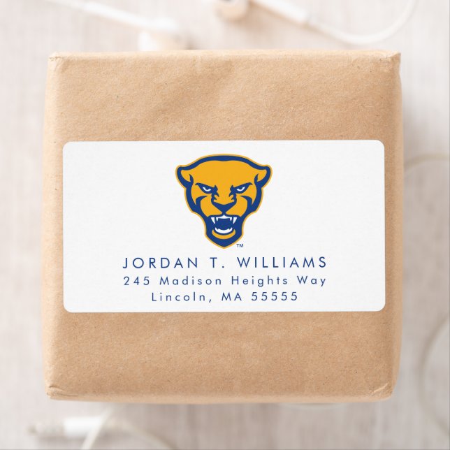 Pitt Panthers Logo Label (Insitu)