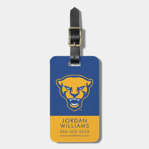 Pitt Panthers Logo Luggage Tag