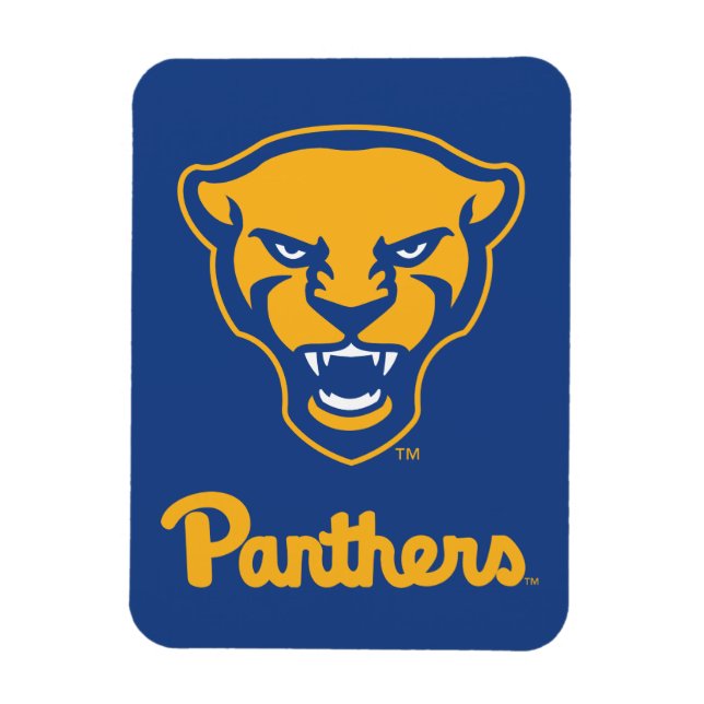 Pitt Panthers Logo Magnet (Vertical)