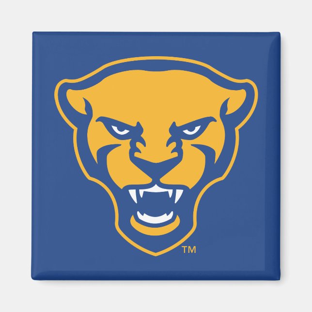 Pitt Panthers Logo Magnet (Front)