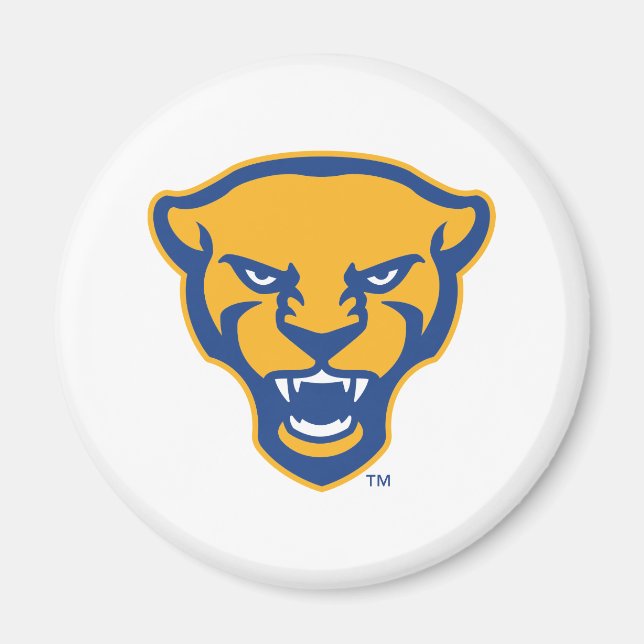 Pitt Panthers Logo Magnet (Front)