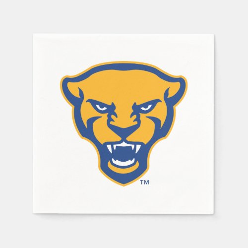 Pitt Panthers Logo Napkins