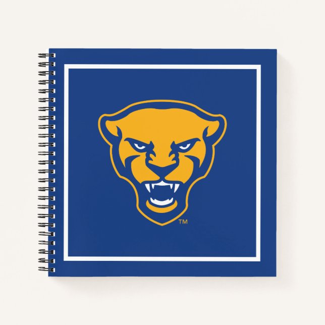 Pitt Panthers Logo Notebook (Front)