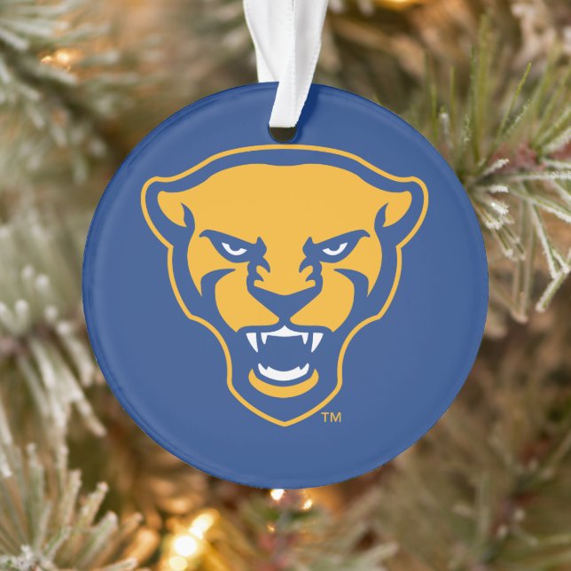 Pitt Panthers Logo Ornament (Tree)