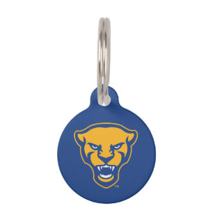 Pitt Panthers Logo Pet ID Tag