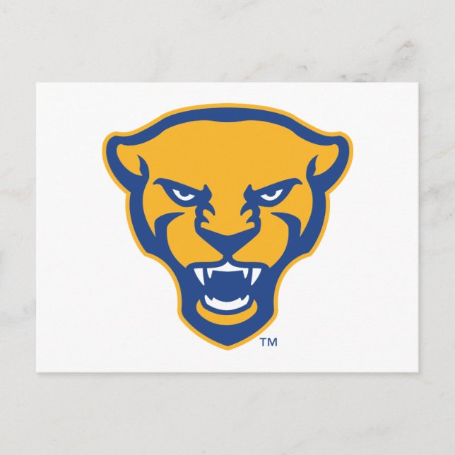Pitt Panthers Logo Postcard (Front)