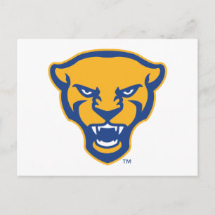 Pitt Panthers Logo Postcard