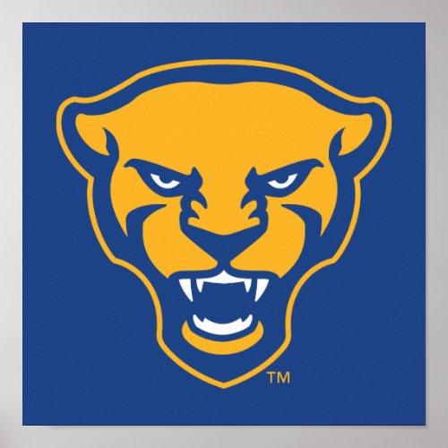 Pitt Panthers Logo Poster