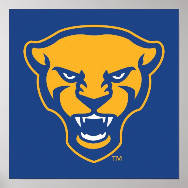 Pitt Panthers Logo Poster (Front)