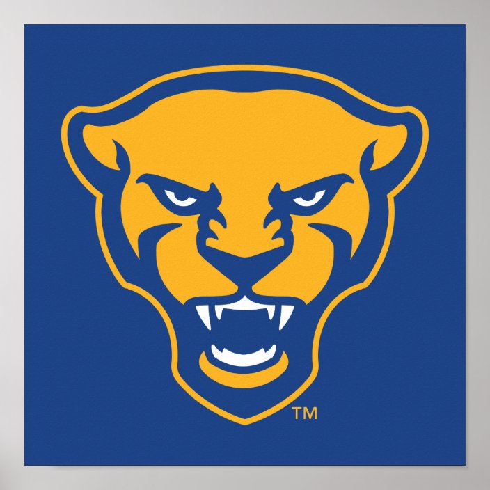 Pitt Panthers Logo Poster | Zazzle.com