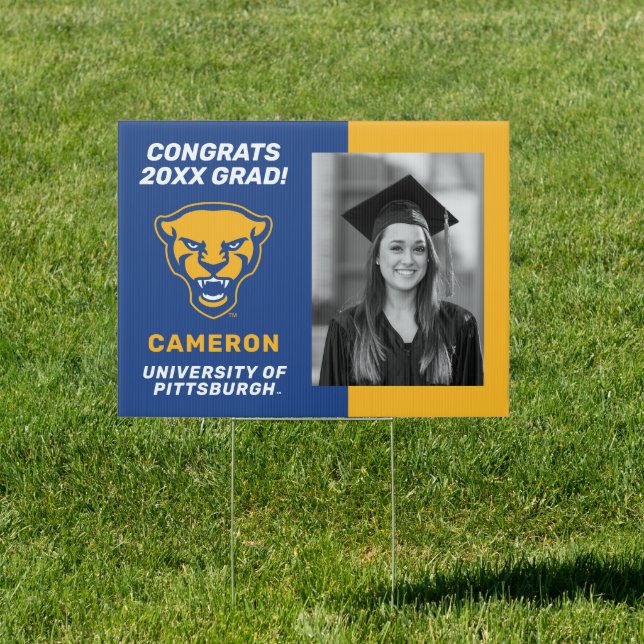 Pitt Panthers Logo Sign (Insitu)